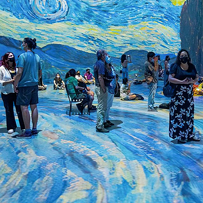 Van Gogh se pone tropical en Barranquilla
